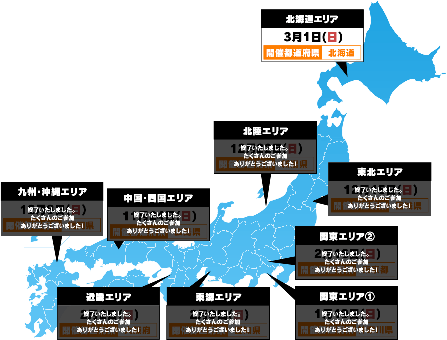 開催スケジュール