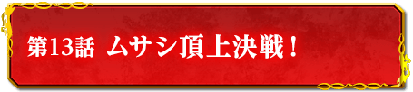 第13話　ムサシ頂上決戦！