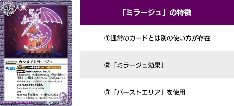 「ミラージュ」の使い方を紹介！