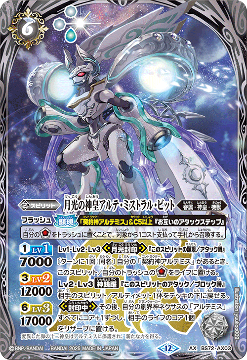 創界神アルテミスデッキパーツセット
