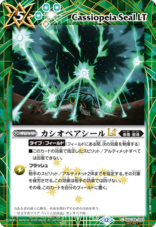 BSC49-093 カシオペアシールLT